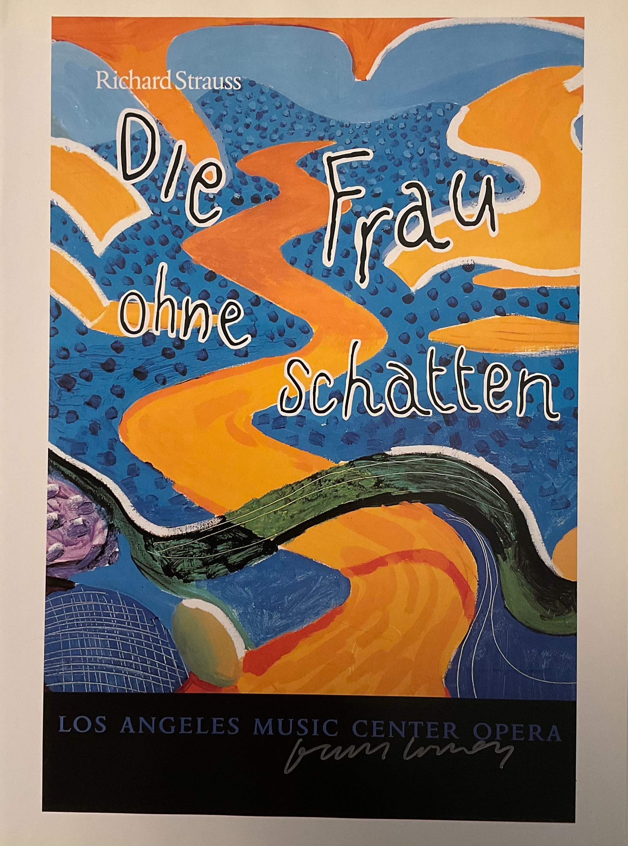 David Hockney Gallery Exhibition Mini Poster 14x10 Inches