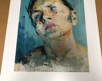 Jenny Saville Original Exhibition Poster Rosetta 2 Authentic