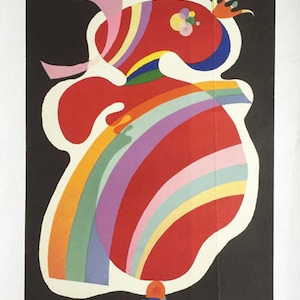 Wassily Kandinsky Vintage Gallery Exhibition Poster Genuine Gallery Print Paris