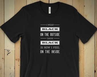 The Smiths - Unloveable - Camiseta - Negro - Morrissey - Manchester - Alternativa - Indie - Goth - 80's - Letras de Música