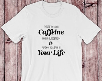 The Smiths / Morrissey - Rush And A Push - Camiseta - Cafeína / Amantes del café - Moz - Johnny Marr - Manchester - Camisa unisex