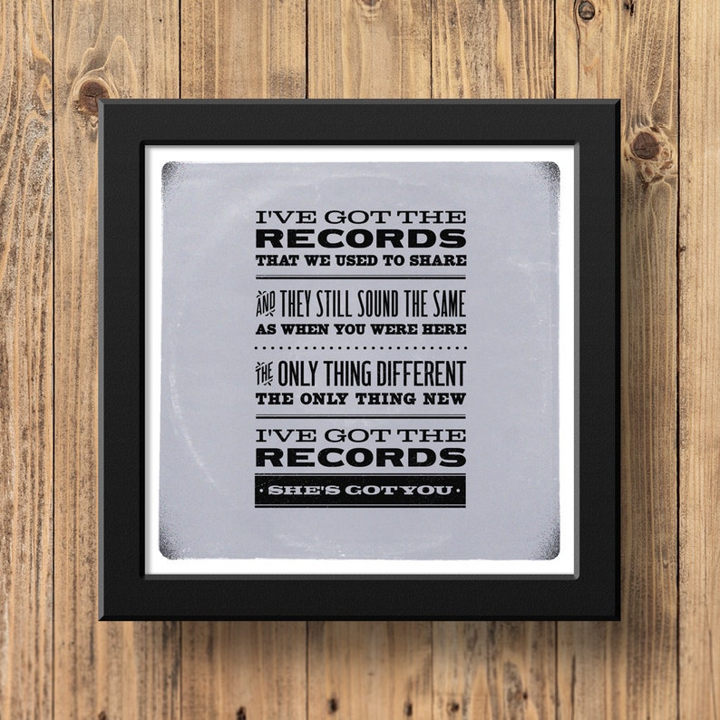 Patsy Cline She's Got You Music Lyrics Poster Print Classic Country
