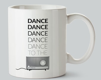 Joy Division - Transmission Coffee Mug - New Order - Ian Curtis - Manchester - Factory Records - Typography - Modern