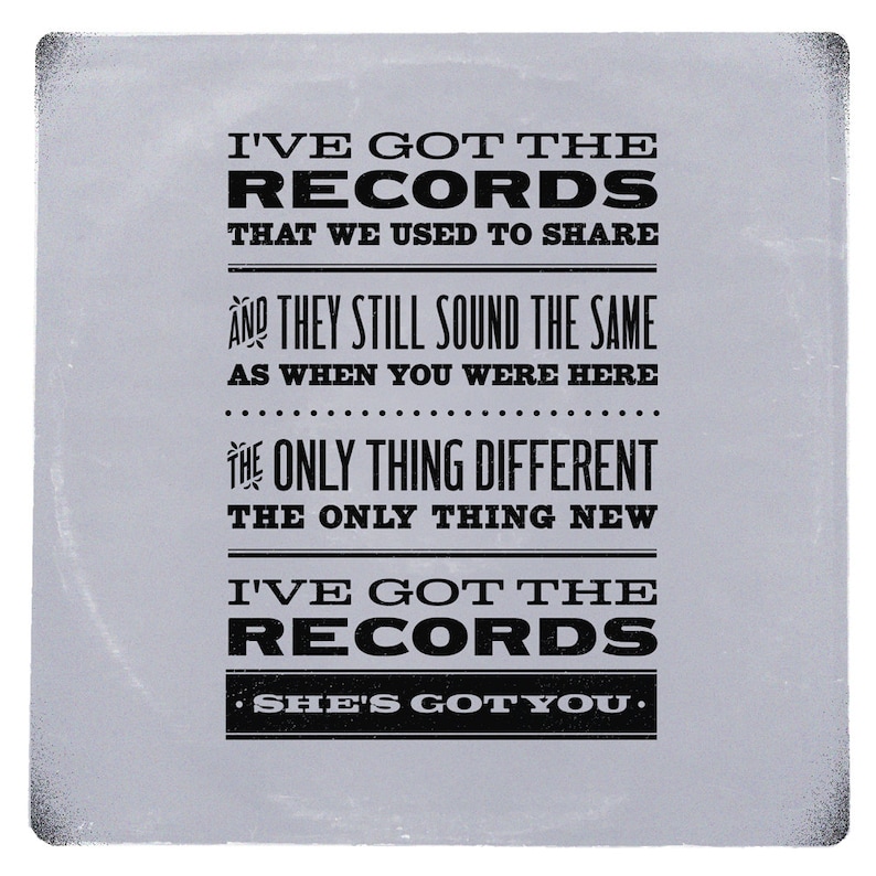 Patsy Cline She's Got You Music Lyrics Poster Print Classic Country