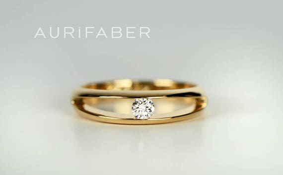 Single Diamond Wedding Ring | Rae | Brilliant Earth