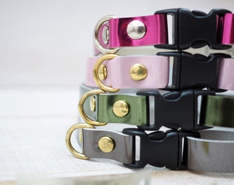 Leather Cat Collar Breakaway Breakaway Collar Cat Soft Leather Clasp Personalized