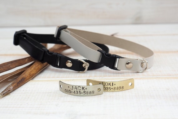 Personalized cat collars canada sales