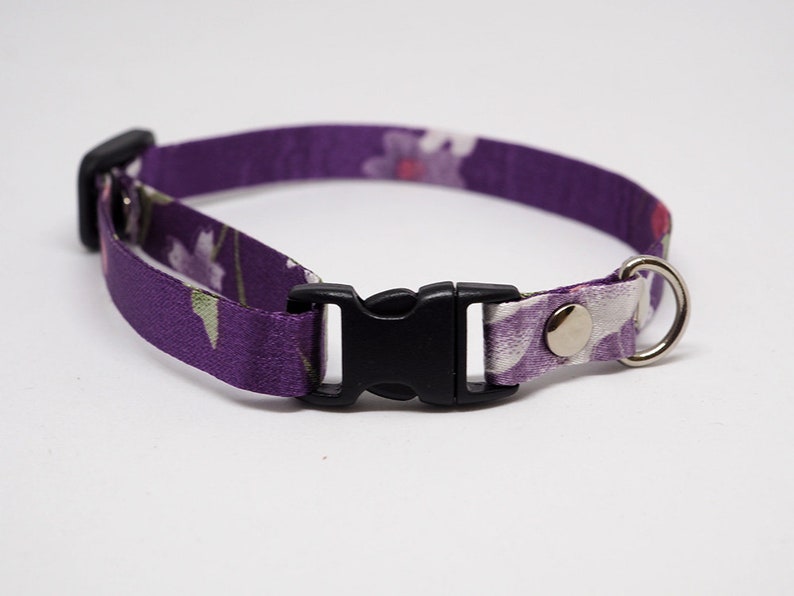 Japanese Style Kimono Cat Collar Cat Collar Personalized Dog Etsy
