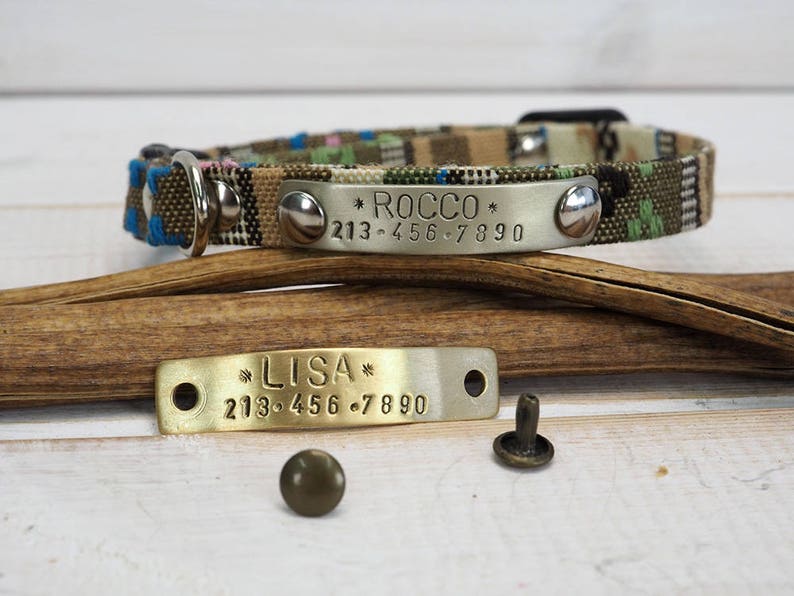 Cat Collar Dog Collar Vegan Collar Small Dog Collar Etsy