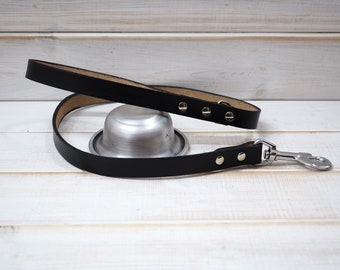 Dog Leash, Leather Dog Leash, Dog Leash Leather,  Strong Leather Dog Leash, dog lead, Black Leather leash, Leather leash,