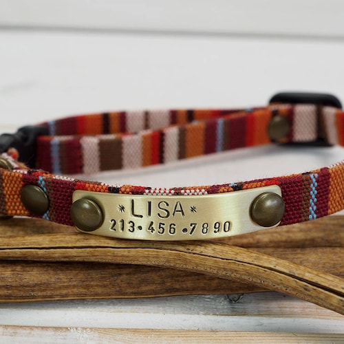 Cat Collar Dog Collar Breakaway Collar Cat Collar Etsy