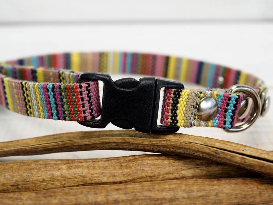 Boho Cat Collar Cat Collar Personalized Cat Collar Pet Id Etsy