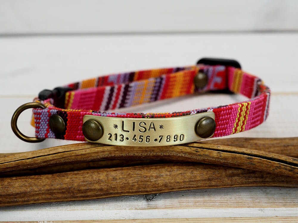 Cat Collar Dog Collar Vegan Collar Small Dog Collar Etsy