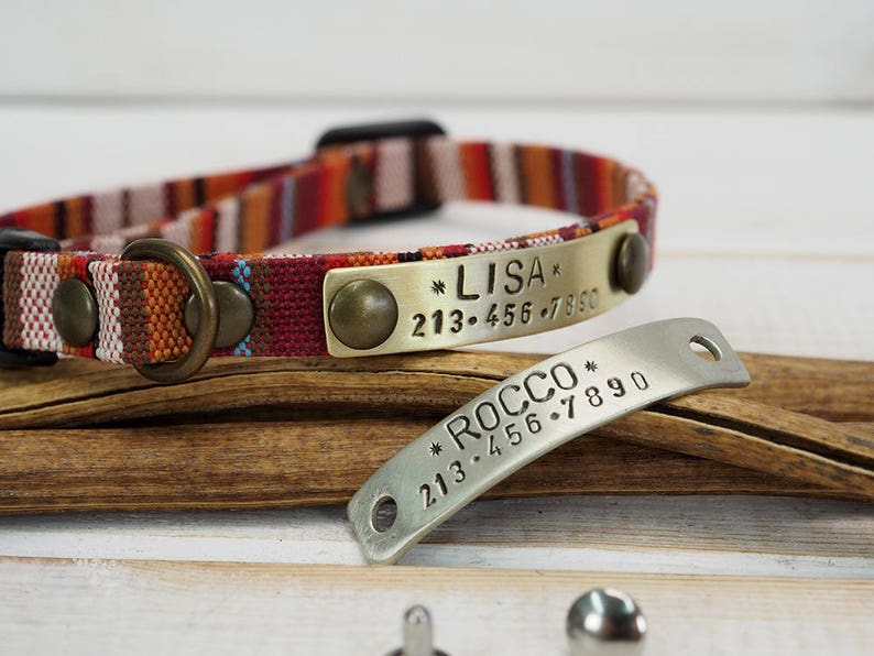Small Dog Collar Cat Collar Dog Collar Vegan Collar Etsy