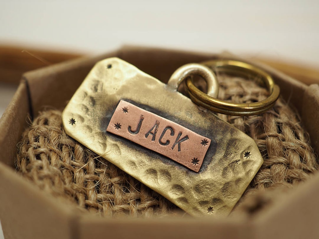 Dog Id Tag, Dog Name Plate, Pet Id Tag, Dog Name, Dog Tags Custom, Tag