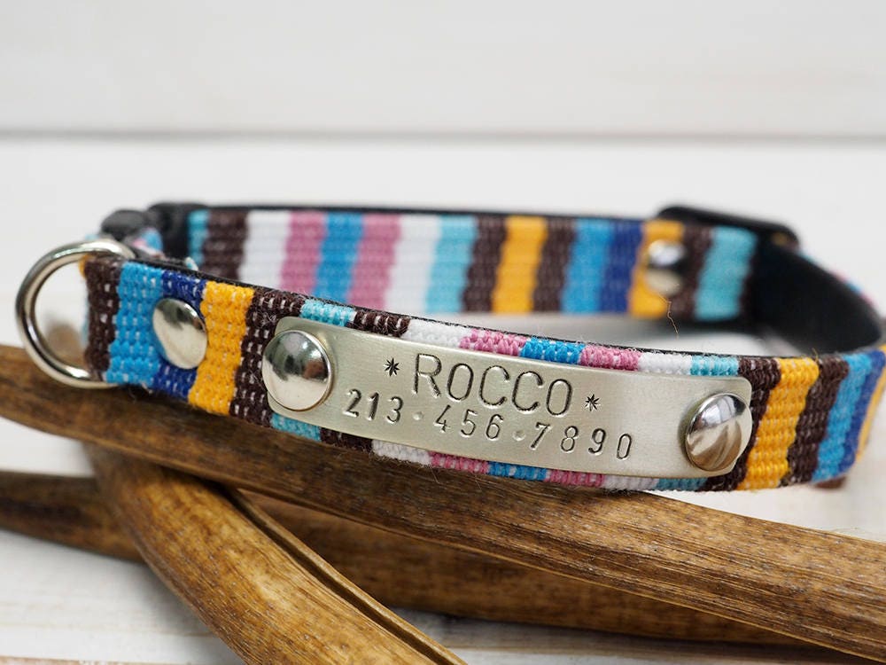 Cat Collar Cat Collar Breakaway Personalized Cat Collar Pet Etsy