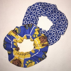 UCLA Bruins Hair Scrunchies Wristbands 2 Pack Hand Made in the USA **Free Shipping**