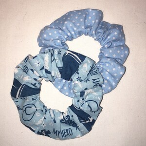 Healthcare Doctor Nurse Therapist Hair Scrunchies Wristbands 2 Pack Hand Made in the USA