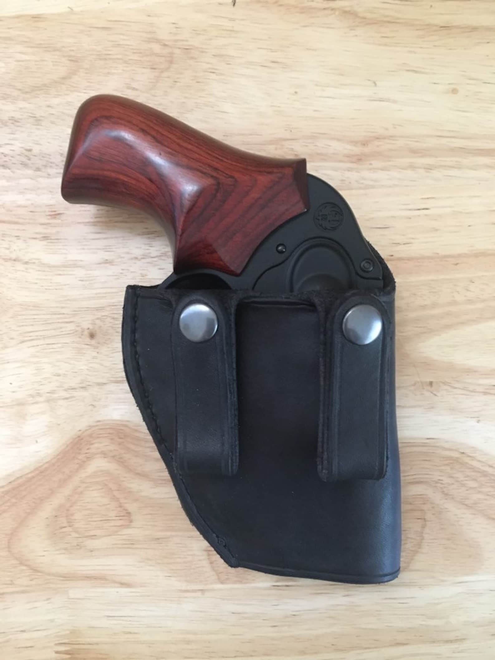 Handmade leather IWB holster for Ruger LCR .38 special Etsy