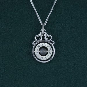 Tiny armillary pendant, zodiacs signs, astronomy, silver handmade | Petite Armilla