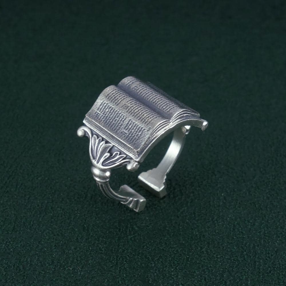 Bague Ancienne En Argent Massif - Style Vintage, Indémodable