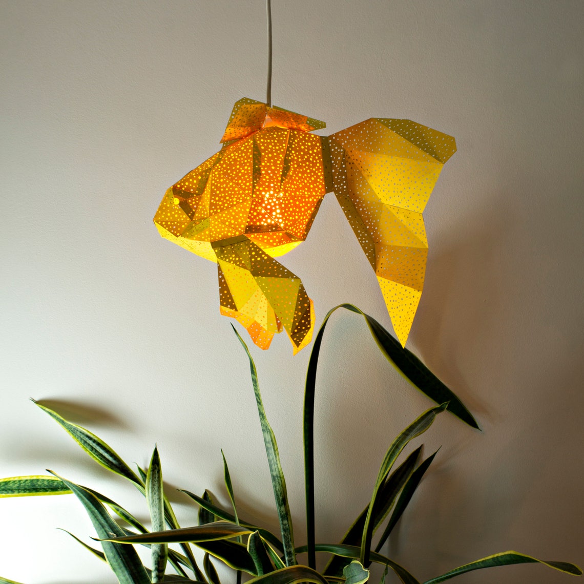 Fish DIY Papercraft Kit Origami Lantern Under the Sea Kids Etsy Australia