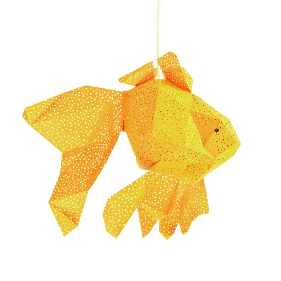 Fish Diy Papercraft Kit Origami Lantern Under The Sea Kids India Fish Diy Papercraft Kit Origami Lantern, Diy Lampshade Kit India