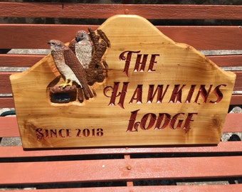 Carved sign, Engraved sign, Family sign, Custom Sign, Cabin Sign, Camp Sign, Outdoor Sign, Personal Sign, Lake Sign, Name Sign, Sign