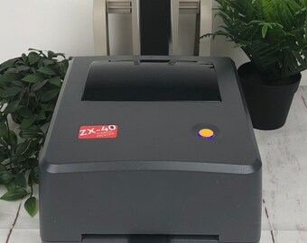 ニャンコ　プリンター ZX-40 200DPI Plus Ribbon Printer - Complete Starter Package to