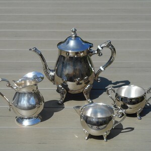Silver plated tea and coffee set - Etsy 日本