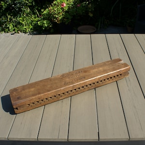 Rare antique footed cigar mold Holland vintage cigar press N. V. Picus Eindhoven No 27932 from Netherlands