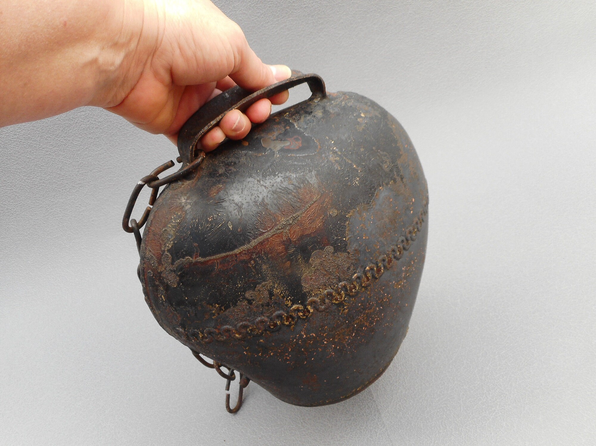 Extra Large Vintage Cow Bell Giant Bell Alpine Swiss Cowbell Etsy UK