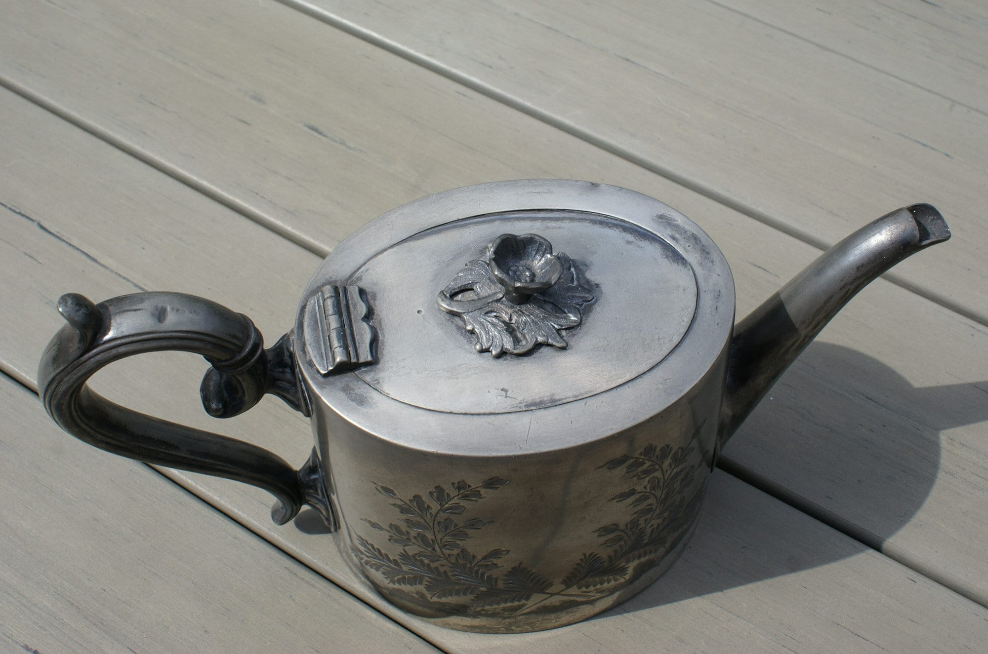 イギリス アンティーク ピューター TEA POT Sheffield 英国 イギリス アンティーク ピューター TEA POT Sheffield 英国 【公式通販】