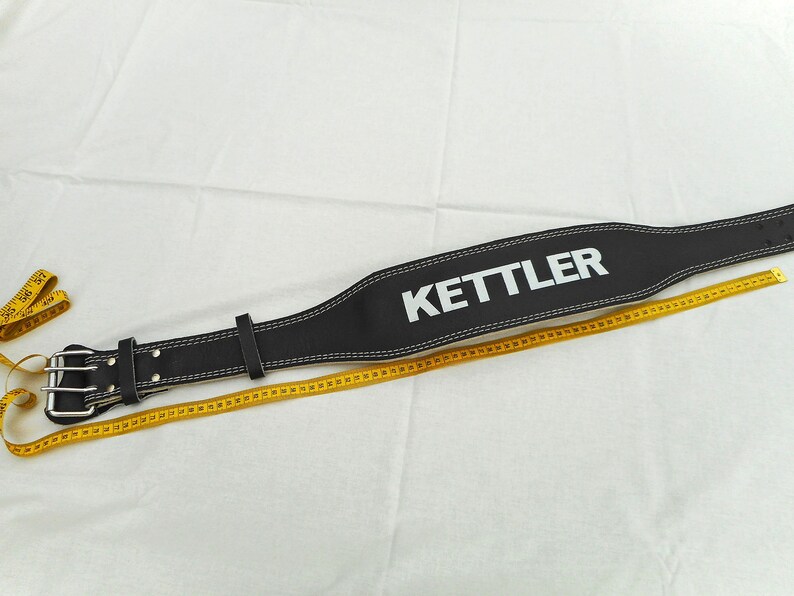 Kettler Weight Lifting Belt 100 Cm Black Leather Belt Etsy