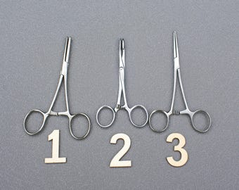 Vintage medical forceps surgery clasps old surgery instruments vtg doctor's tools surgery ward equipment
