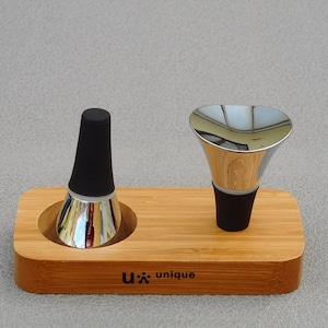 Wine stopper set of two vintage new bottle stoppers kit barware wine accessories bartender gift wine serving home bar accessory