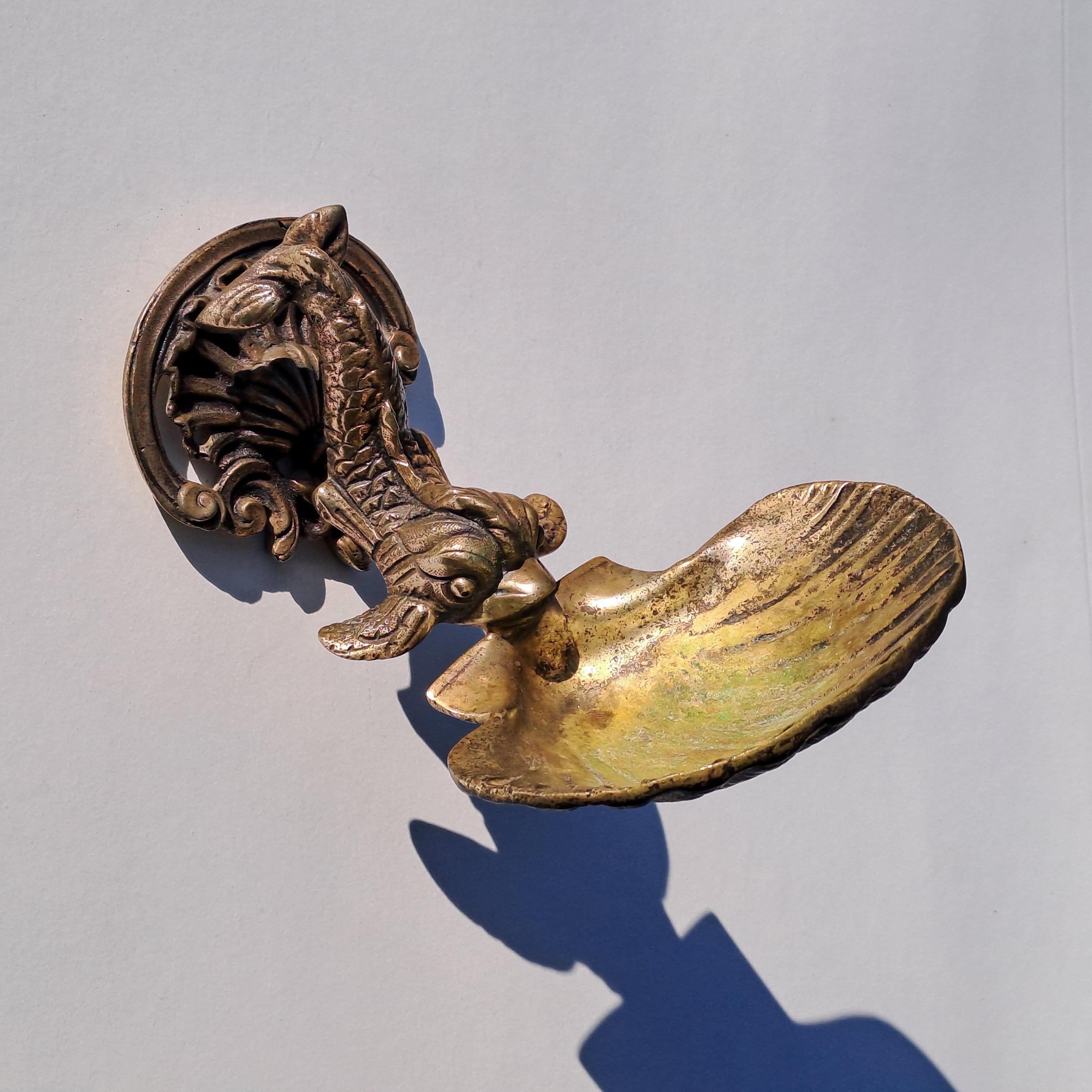 Vintage Brass Koi Fish Bathroom Set Dolphin Bathroom Accessories ...