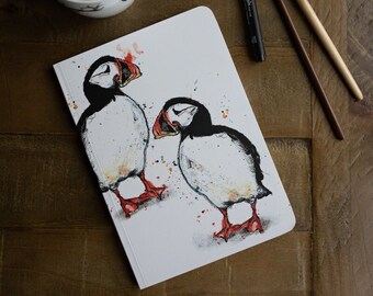 A5 Puffin Paperback Perfect Bound Notebook