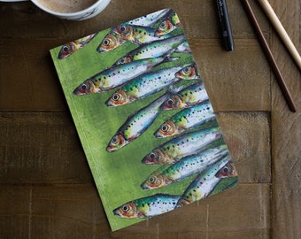 A5 Sardine Paperback Perfect Bound Notebook  (NP0033)