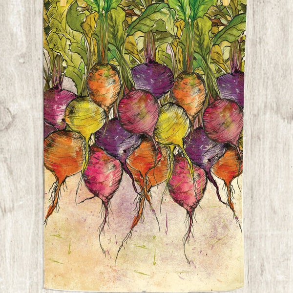 Radish Tea Towel