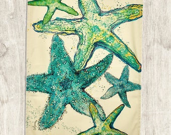 Starfish Tea Towel