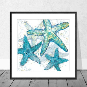 Starfish art print