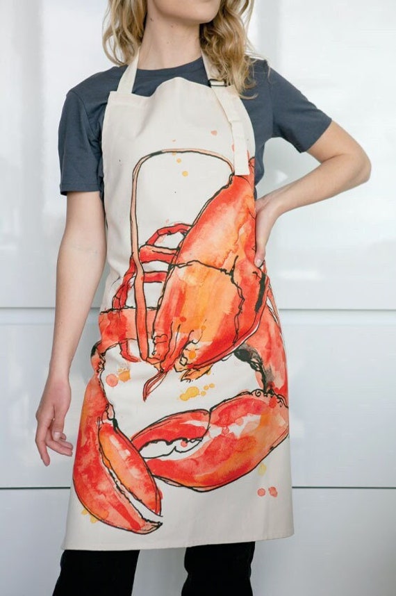 Lobster Apron Etsy
