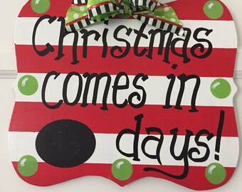 Days till christmas | Etsy