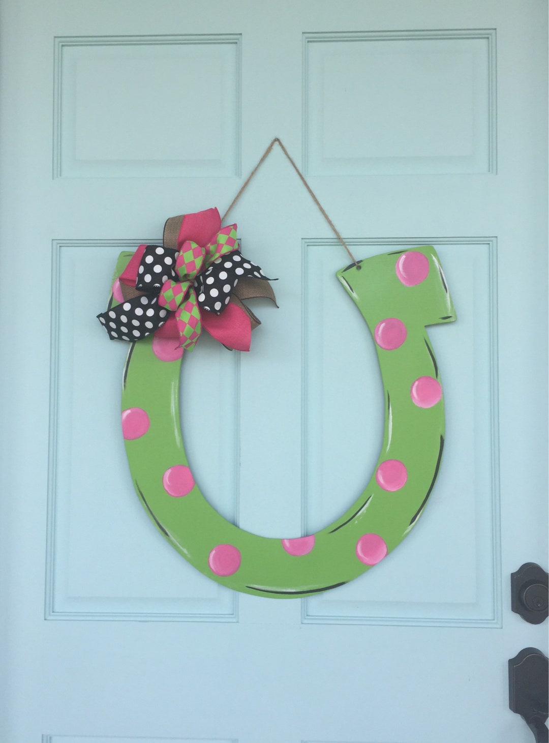 Derby Horseshoe Door Hanger, Ky Derby Horseshoe, Kentucky Derby