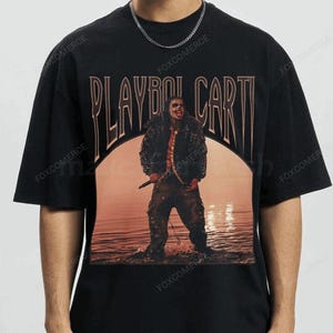 Camiseta de rap Opium de Playboi Carti, camiseta de concierto Whole Lotta Red Die Lit