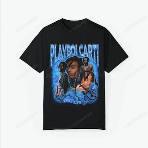 Chemise graphique Playboi Carti - T-shirt streetwear unisexe avec choix de couleurs