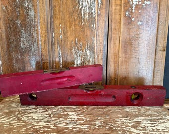 OUTIL ANCIEN : Metre Pliant Anglais Avec Un Niveau A Bulle EUR 15,00 - FR