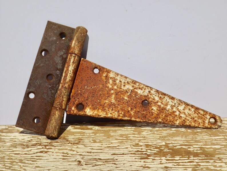 Iron Barn Door Strap Hingesheavy Dutygate Etsy