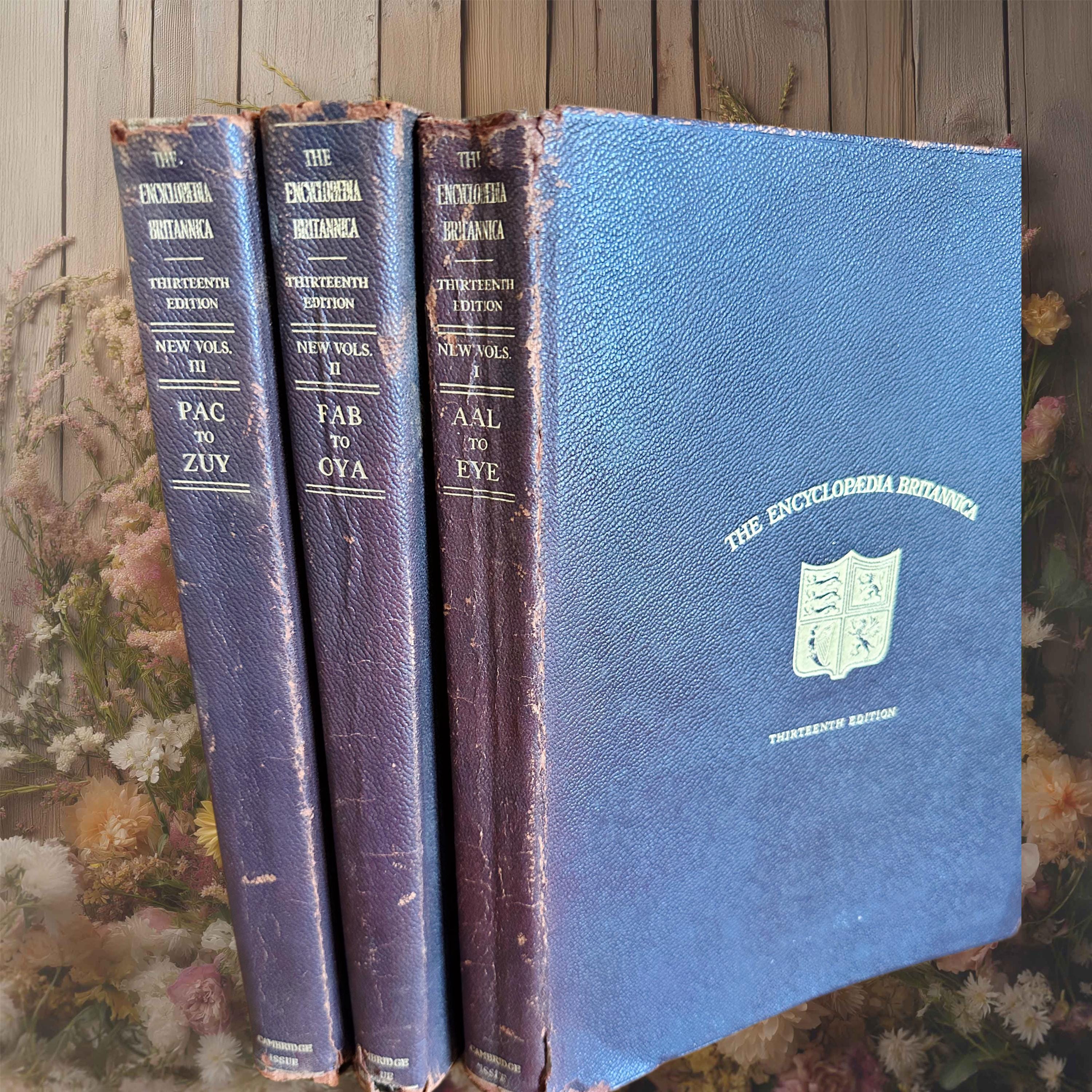 Encyclopedia Britannica,1926,new Volumes,thirteenth Edition,set of